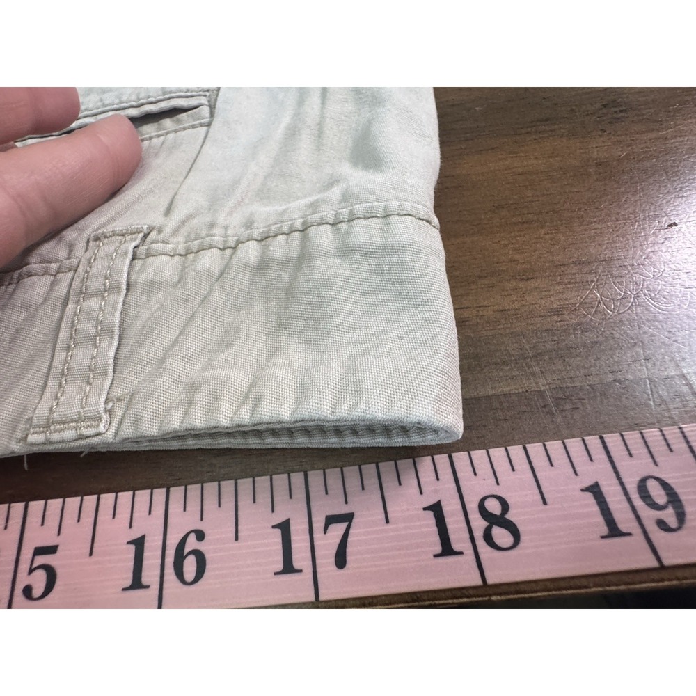 Womens Dockers Midrise Curvy Capris Cargo Pants 12 Khakis Utility Hiking Beachy - Picture 11 of 14
